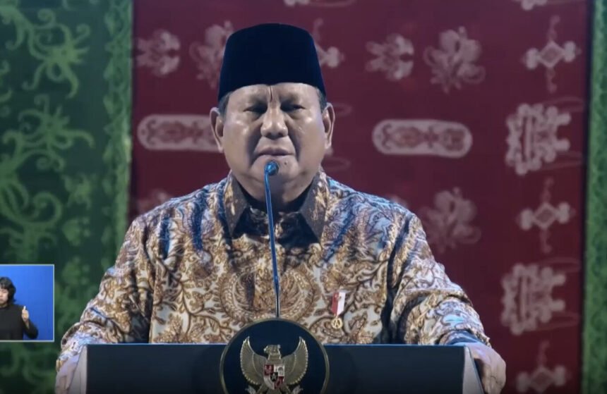 Presiden Prabowo di Natal Nasional: Kritik Itu Menyelamatkan, Fitnah Menghancurkan Bangsa