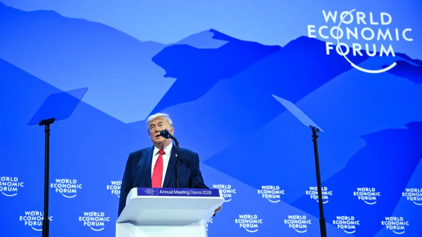 Waduh! Trump Ancam Tarif 100% untuk Kanada US PM Carney Pidato di Davos