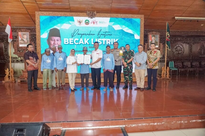 Dapat Becak Listrik, Penarik Becak Lansia di Blora Berterima Kasih Pada Presiden Prabowo