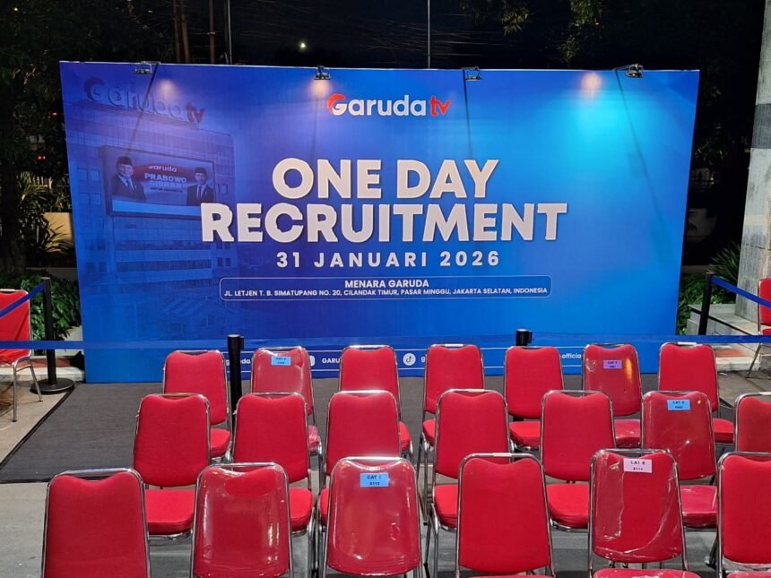 Garuda TV Gelar One Day Recruitment Reporter, Siap Jadi Jurnalis Pro?