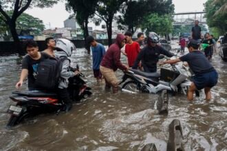 Banjir Jakarta Berangsur Surut, 59 RT dan 4 Jalan Masih Tergenang