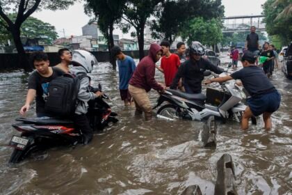 Banjir Jakarta Berangsur Surut, 59 RT dan 4 Jalan Masih Tergenang