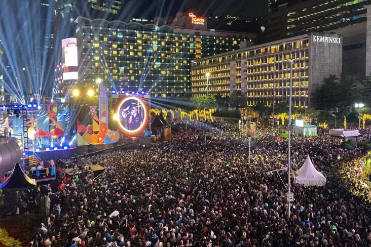 Donasi Malam Tahun Baru Jakarta Tembus Rp2,5 Miliar untuk Korban Bencana Sumatra