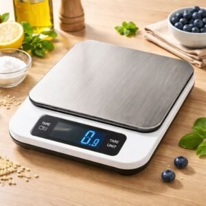 7 Alat Wajib untuk Membuat Kopi V60 di Rumah, Hasilnya Mirip Kafe! 6 Ilustrasi Timbangan Digital untuk Kopi V60