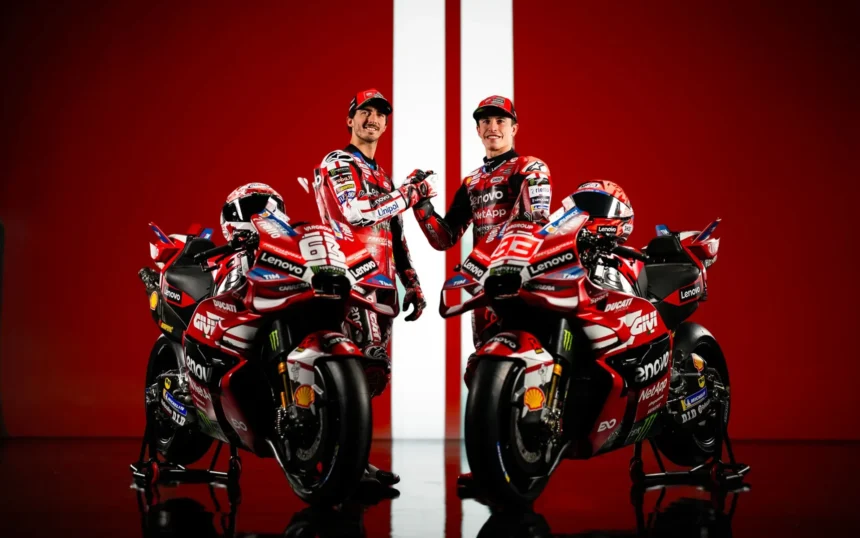 Ducati Lenovo Team Rilis Livery Rosso Centenario Untuk MotoGP 2026, Sambut 100 Tahun Ducati