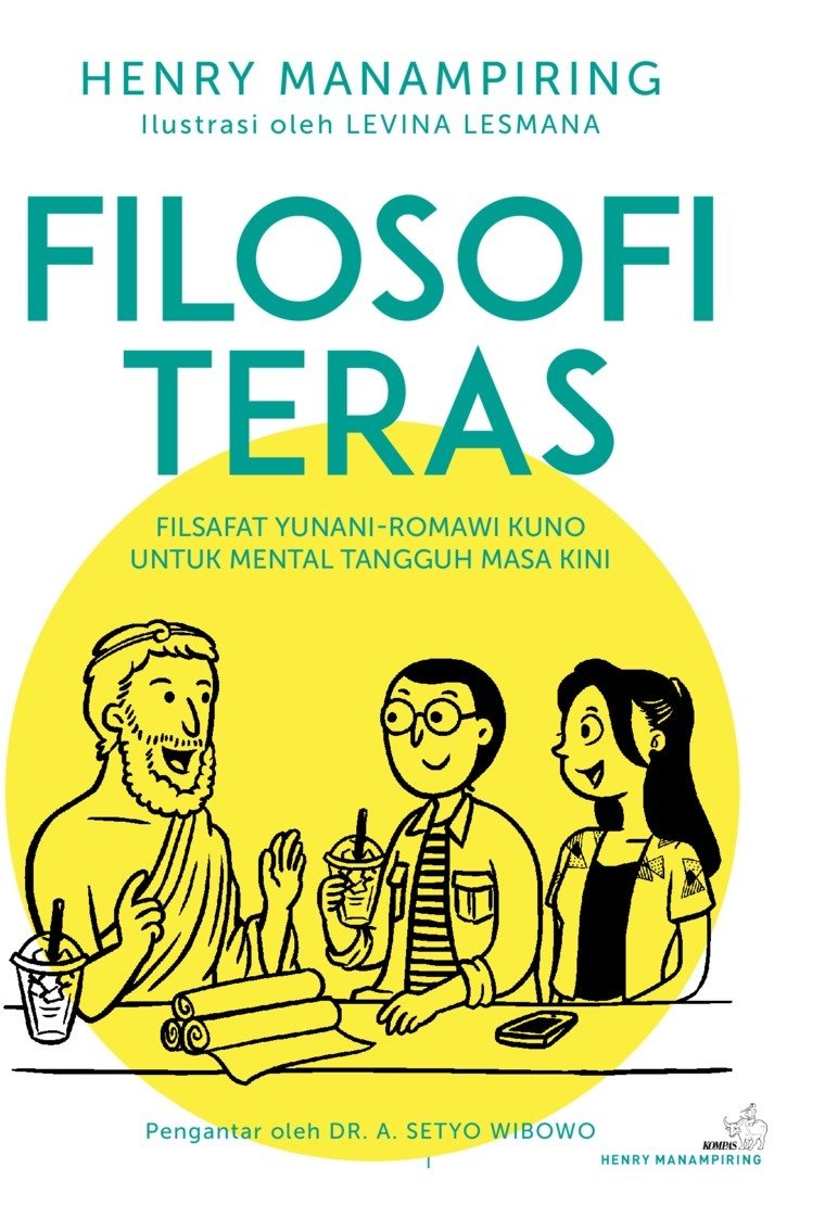 Capek Merasa Insecure? Bacalah 5 Buku Ini! 4 Cover buku Filosofi Teras