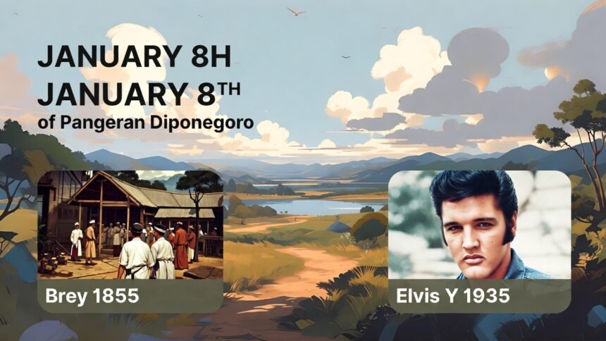 Peristiwa Bersejarah 8 Januari, Dari Wafat Pangeran Diponegoro hingga Kelahiran Elvis Presley