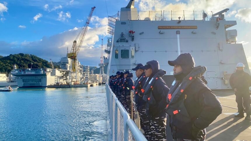 KRI Prabu Siliwangi-321 Lakukan Sea Trial Perdana di Perairan Italia