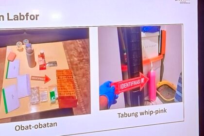 Polisi Ungkap Barang Bukti dari Apartemen Lula Lahfah, Ada Tabung Whip Pink