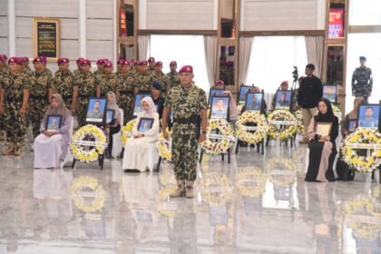 23 Prajurit Marinir TNI AL Gugur Akibat Longsor Diberi Kenaikan Pangkat Luar Biasa