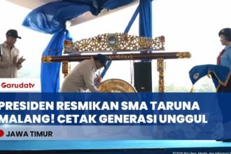 PRESIDEN PRABOWO RESMIKAN SMA Taruna Nusantara Malang: Siapkan Kader Bangsa Unggul Indonesia Emas!