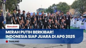 Merah Putih Berkibar di Thailand! Kontingen Indonesia Siap Tempur di ASEAN Para Games 2025