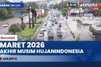 KAPAN HUJAN BERHENTI? BMKG Prediksi Puncak Musim Hujan Berakhir Maret 2026!