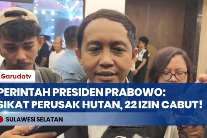 SAYONARA PERUSAK HUTAN! Presiden Prabowo Cabut 22 Izin Konsesi di Sumatera, 1 Juta Hektar Disita!