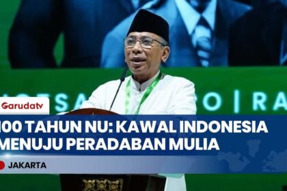 SATU ABAD NU! Istora Senayan Bergetar, Komitmen Kawal Indonesia Menuju Peradaban Mulia!