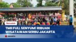 TMII Lautan Manusia! Ribuan Warga Padati Ikon Wisata Jakarta di Libur Tahun Baru 2026