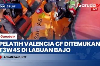 Jenazah Pelatih Valencia CF Ditemukan di Perairan Rinca Usai Insiden Kapal Tenggelam di Labuan Bajo
