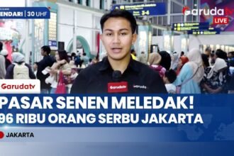 Arus Balik Nataru 2026: Stasiun Pasar Senen Pecah! 96 Ribu Penumpang Padati Daop 1 Jakarta Hari Ini