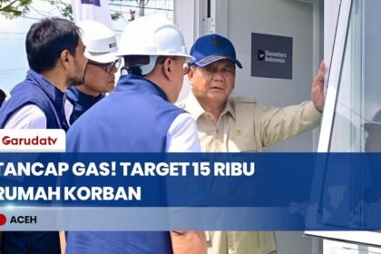 Tancap Gas Tahun Baru! Presiden Prabowo Gelar Ratas di Aceh, Targetkan 15.000 Hunian Korban Bencana