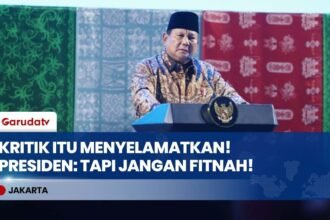PRESIDEN: "KRITIK MENYELAMATKAN SAYA!" Respons Tegas Presiden Soal Kritik Masyarakat