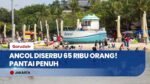 Ancol Pecah! 65 Ribu Pengunjung Serbu Pantai Lagoon di Hari Pertama Tahun 2026