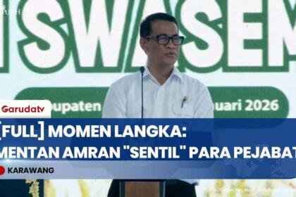Ketika Mentan Amran “Roasting" Para Pejabat di Panen Raya, Presiden Pun Dibuat Terpingkal-pingkal
