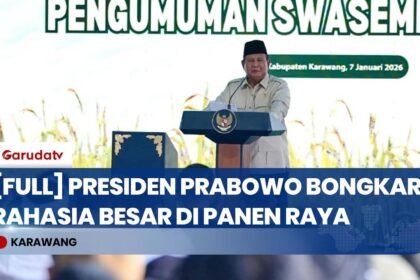 FULL: Pidato Presiden Prabowo di Panen Raya, Akui Karena Sosok Ini Bisa Jadi Jenderal!