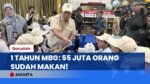 LIVE REPORT: Evaluasi 1 Tahun Program Makan Bergizi Gratis, Target 82 Juta Orang di 2026!