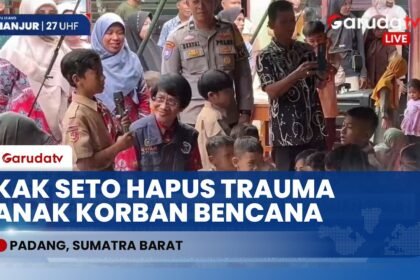 Bikin Terharu! Kak Seto Turun Langsung Obati Trauma Anak-Anak Korban Bencana Sumbar!