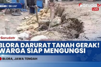 BLORA SIAGA! Tanah Amblas 2cm Tiap Hari, Rumah Warga Hancur Bergeser 20cm!