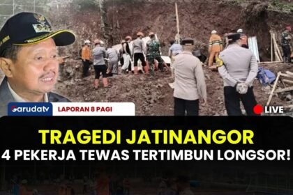 Tragedi Proyek Mini Soccer Sumedang: Tebing 7 Meter Longsor, 4 Pekerja Tewas Tertimbun & 2 Selamat