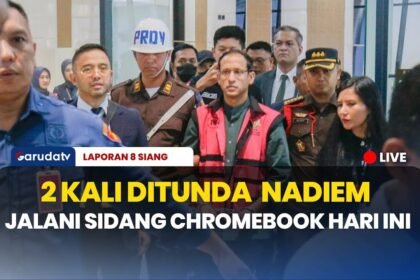 Kasus Dugaan Korupsi Chromebook: Mantan Mendikbudristek Nadiem Makarim Hadiri Sidang di Pengadilan