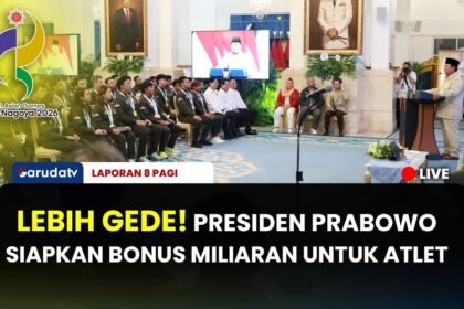 PRESIDEN PRABOWO GASPOL! Janjikan Bonus Emas Asian Games 2026 Tembus Di Atas Rp1 Miliar