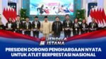 Presiden Tekankan Pentingnya Penghargaan Nyata bagi Atlet Berprestasi | JENDELA ISTANA