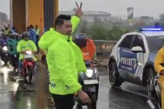 Banjir Lumpuhkan Jalan Arteri, Polisi Izinkan Motor Masuk Tol