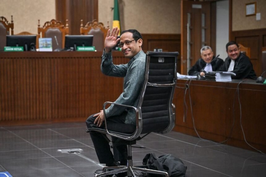 Nadiem Makarim Bantah Dakwaan Korupsi Chromebook Rp2,1 T : “Saya Tak Terima Sepeser Pun”
