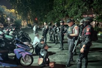 Patroli Polisi Gagalkan Tawuran di Jakarta Timur