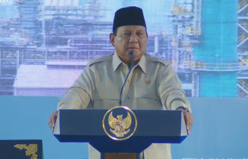 Resmikan RDMP Balikpapan, Presiden Prabowo Ultimatum Pertamina: "Jangan Korupsi, Pecat yang Bermasalah"