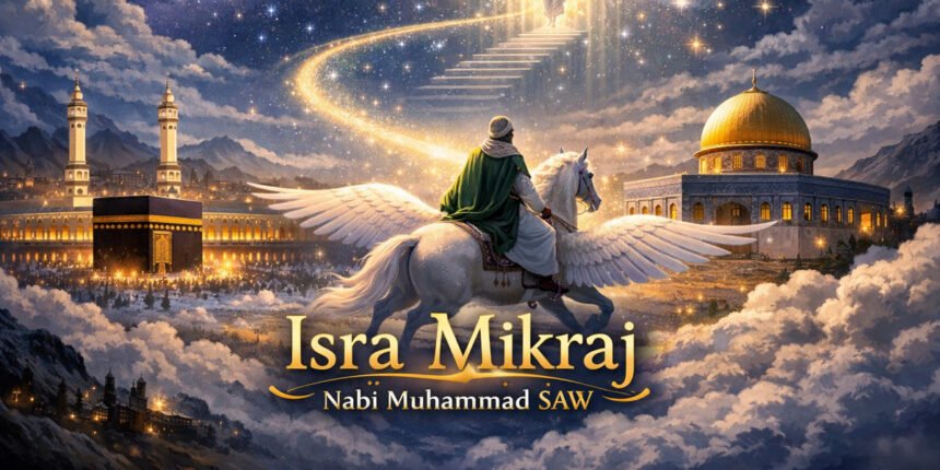 Isra Mikraj 2026 menjadi pengingat spiritual untuk menjaga sholat, memperkuat iman, dan menebar kebaikan dalam kehidupan sehari-hari.