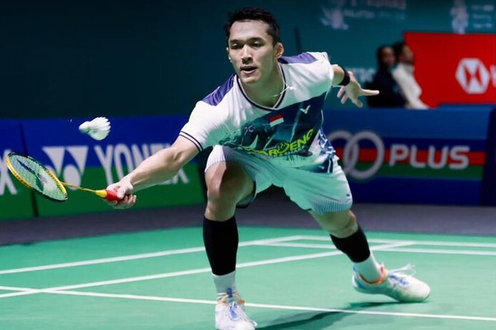 Jonatan Christie melaju mulus ke babak berikutnya usai menaklukkan Lee Chia-hao di Malaysia Open 2026.