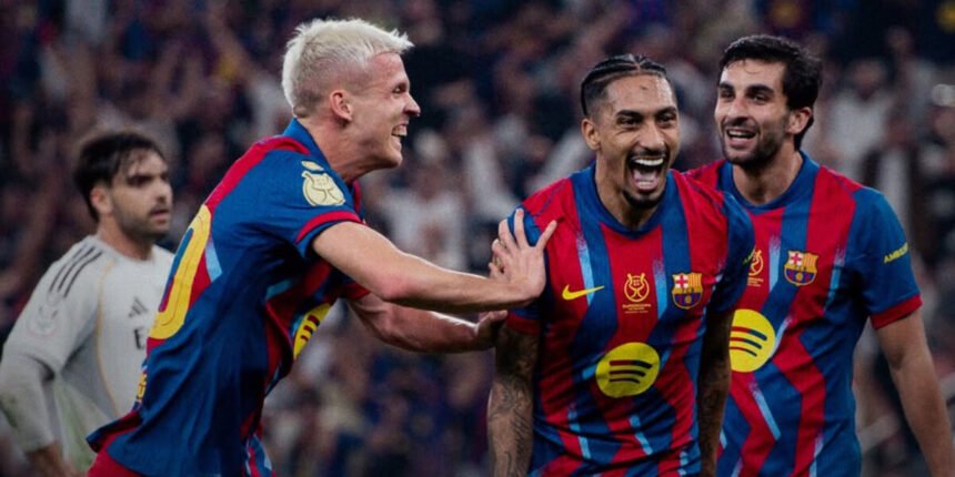 Barcelona tampil solid dan disiplin saat menyingkirkan Racing Santander di babak 16 besar Copa del Rey 2025/2026.