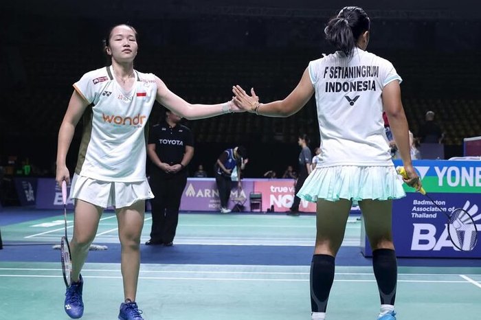 Ganda putri Indonesia Rachel/Febi tersingkir di perempat final Thailand Masters 2026 setelah kalah dari pasangan Jepang.