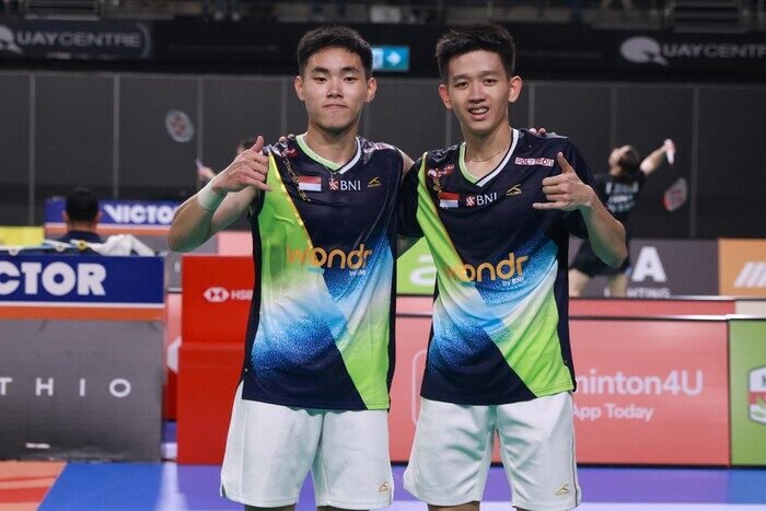 Bentrok sesama wakil Indonesia menjadi sorotan utama ganda putra Malaysia Open 2026.