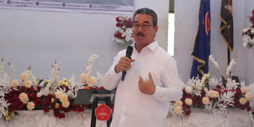 Gubernur Maluku Hendrik Lewerissa menegaskan Pela Gandong sebagai modal sosial utama penguat toleransi saat mendampingi Menteri Agama RI di Ambon.