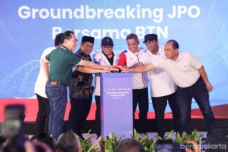 Groundbreaking JPO JIS–Ancol resmi dimulai untuk memperkuat integrasi kawasan Jakarta Utara.