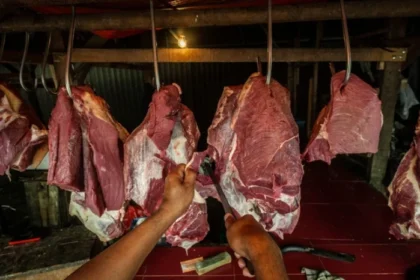 Harga daging sapi Perumda Dharma Jaya tetap dijaga di bawah harga pasar sebagai upaya melindungi daya beli warga Jakarta.