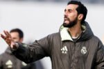 Álvaro Arbeloa memimpin sesi latihan perdana Real Madrid jelang duel Copa del Rey melawan Albacete.