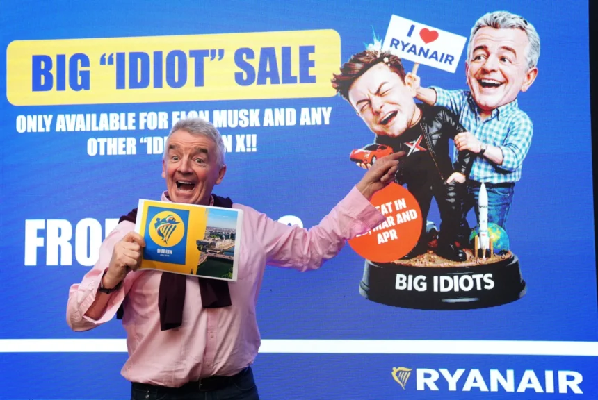 Ribut dengan Elon Musk, Ryanair Malah Untung Besar dari Promosi Gratis