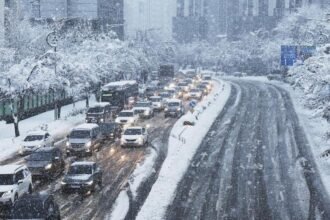 Suhu Anjlok ke Minus 14°C dan Angin 95 Km/Jam, Korea Selatan Masuk Fase Membeku