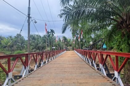 Jembatan Bailey Nisam Aceh Utara Rampung, Warga Kembali Terhubung dan Bernapas Lega Pascabanjir